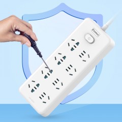 齐心PCP-WZ818 延长线插座 8位40孔总控 全长1.8米