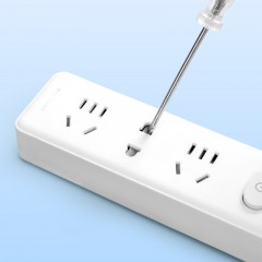 齐心 PCP-W315 延长线插座 3位12孔 总控全长1.5米