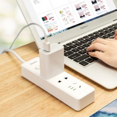 齐心 PCP-W315 延长线插座 3位12孔 总控全长1.5米