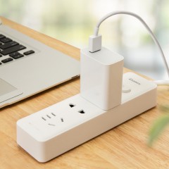 齐心 PCP-W315 延长线插座 3位12孔 总控全长1.5米