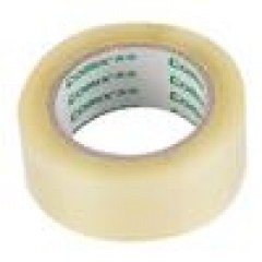 齐心 JP4810-6 封箱胶带48mm*100y*45um(6卷/筒) 透明