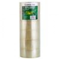 齐心 JP4810-6 封箱胶带48mm*100y*45um(6卷/筒) 透明